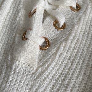 White sweater